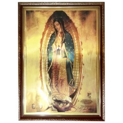 Virgen de Guadalupe dorada