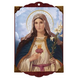 Sagrado Corazón de María flores